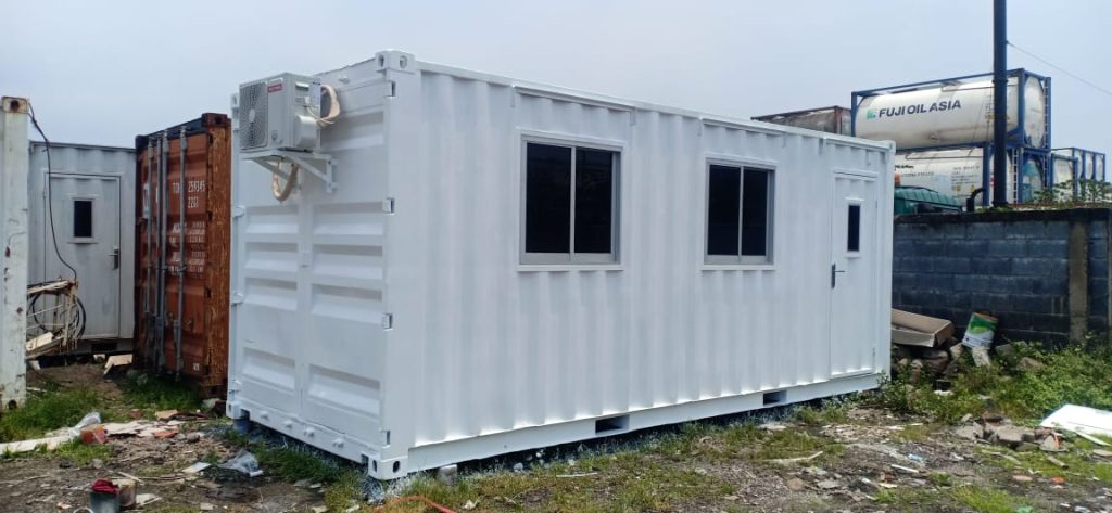 container office pakai ac outdoor